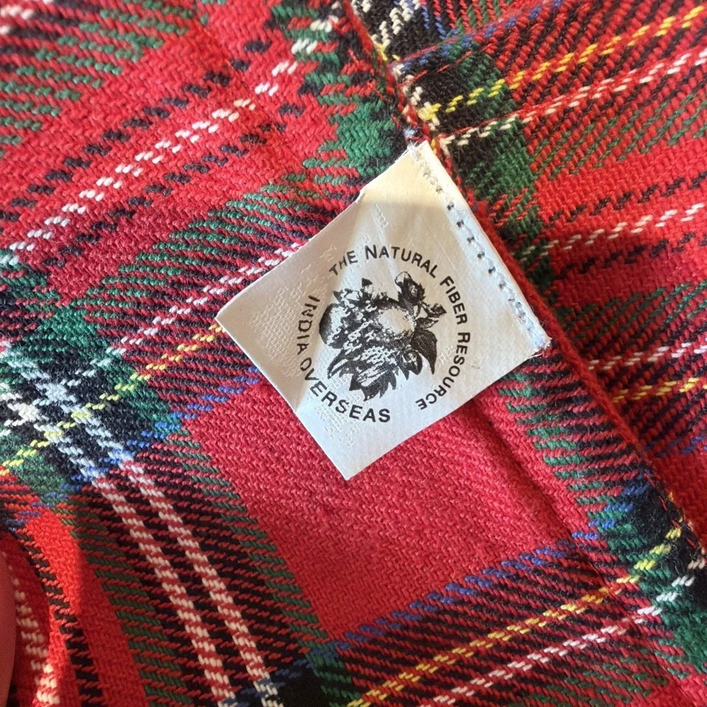 Tartan Plaid Christmas Table Runner New 100% Cotton Washable 13